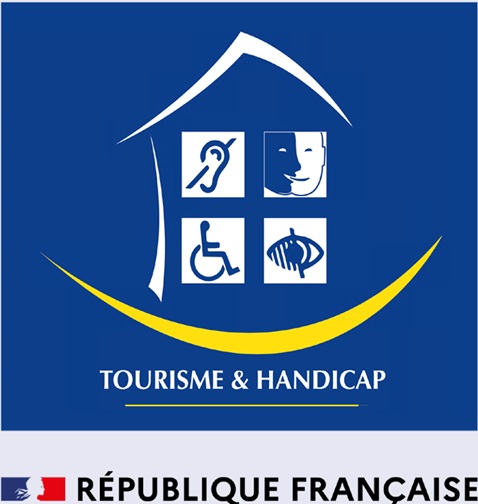DR Label tourisme et handicap avec les 4 handicaps possibles